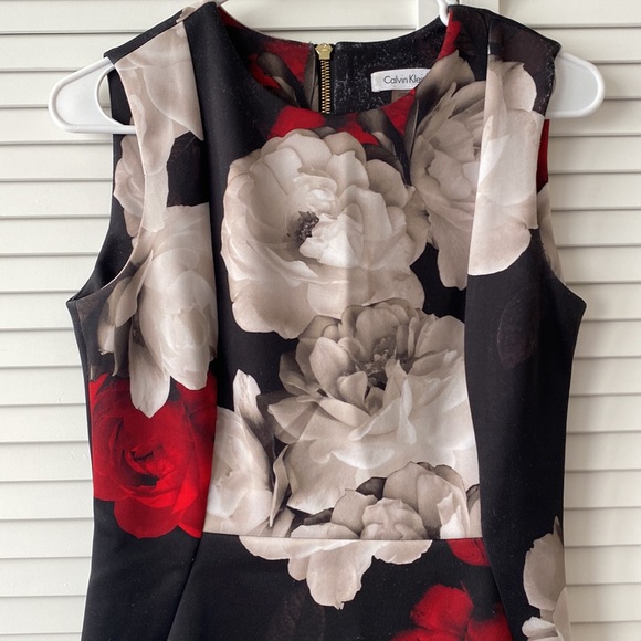 Calvin Klein Sleeveless Sheath Dress - Picture 3 of 7